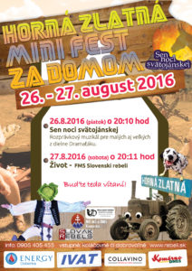 Ujcov minifest za domom 2016 